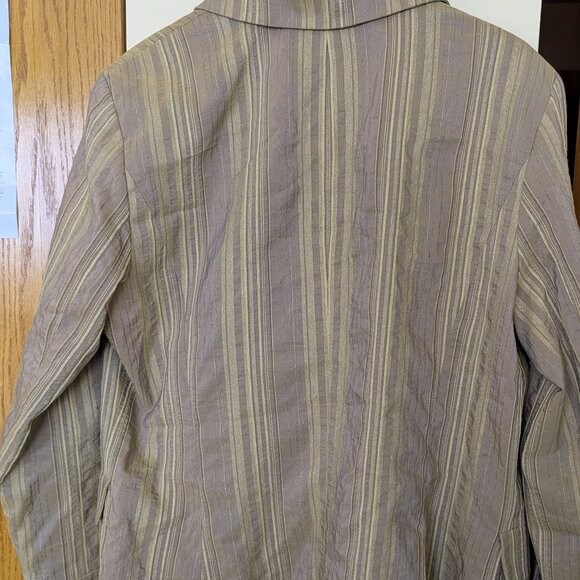 J.Jill Striped Blazer Jacket - Size 18T Tall - Picture 2 of 4